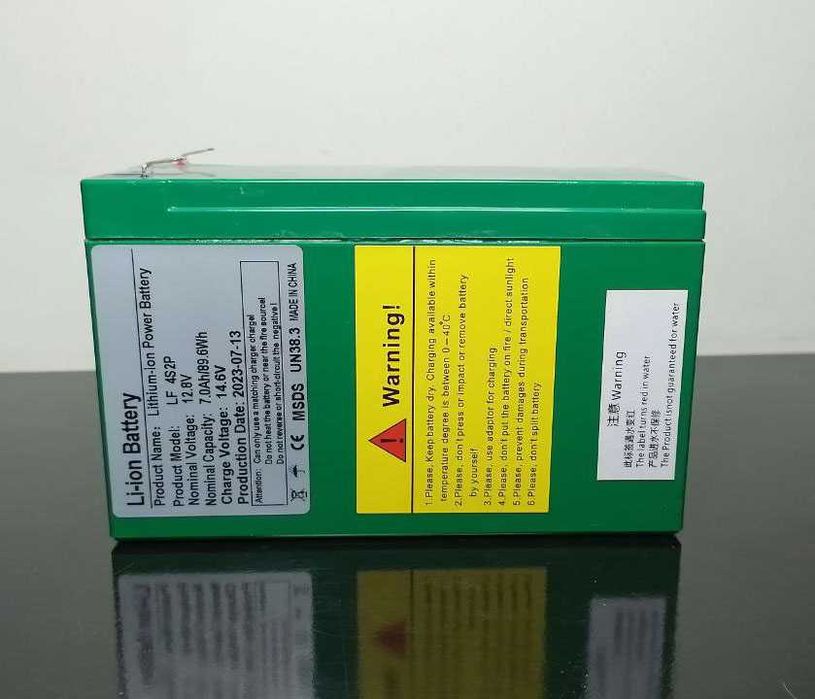 Литиевый аккумулятор 12V 7Ач, 4S2P, LiFePO4