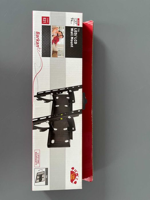 Стенна стойка за LCD/LED телевизор с наклон и завъртане до 37"/40 кг.*