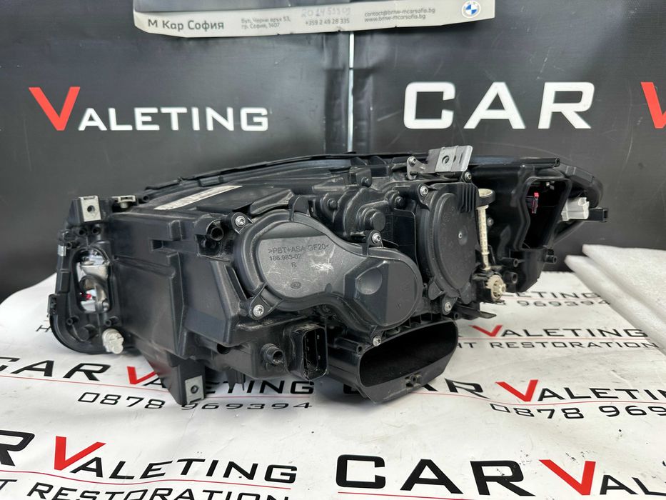 Фар фарове десен BMW 5 F10 F11 LCI Facelift far farove БМВ 5 Ф10 Ф11