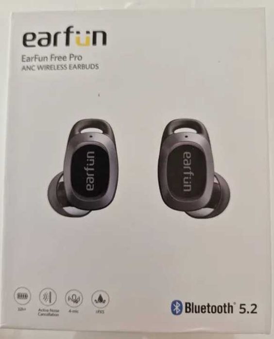Casti bluetooth true wireless ANC - Earfun Free Pro