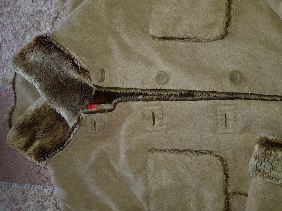 Бежово Дамско кожухче р-р М/Л