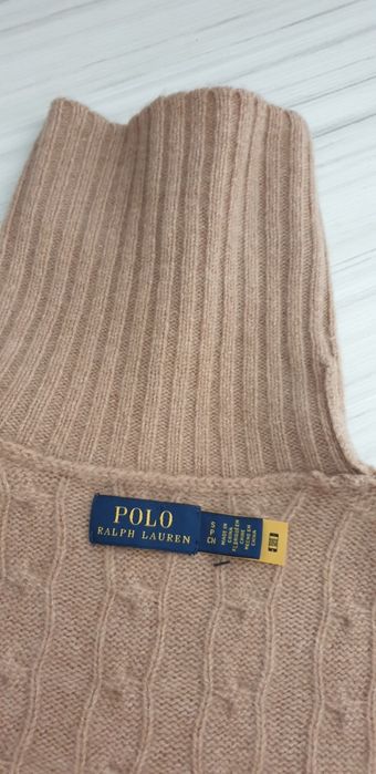 POLO Ralph Lauren Cable Wool /Knit S НОВО ОРИГИНАЛ Дамски Поло Пуловер