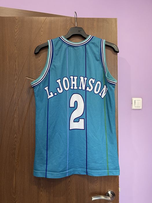 М Баскетболен Потник Champion Charlotte Hornets Johnson Jordan Adidas