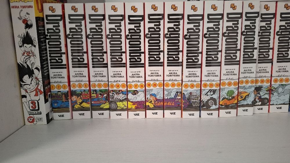 Manga dragon ball z si dragon ball. Noi, citite o data in stare buna