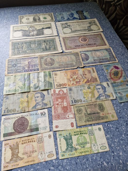 Monezi vechi ,bacnote
