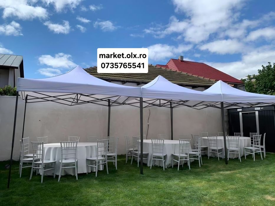 Cort gradina pavilion 3 x 3m 3 x 4,5m 3 x 6m impermeabil material Gros