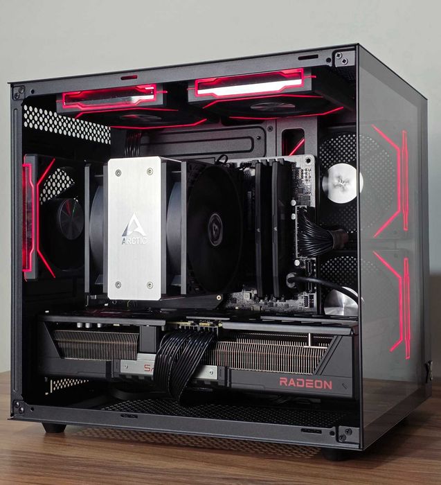 Нов | Гаранция | Ryzen 9800X3D | RX 9070XT | 32 GB RAM | Геймърски