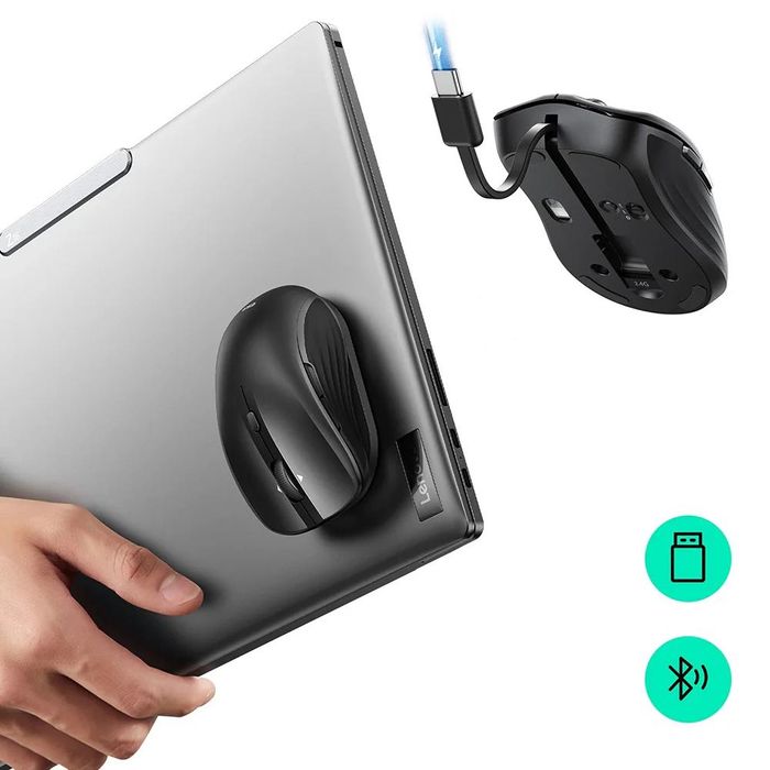 Безжична Мишка ESR MagMouse с Магнитна СтойкаI, USB-C Зареждане