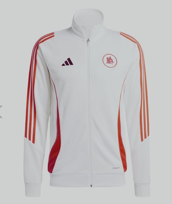 Оригинално горнище суичър анцуг Adidas AS Roma - Размер Л
