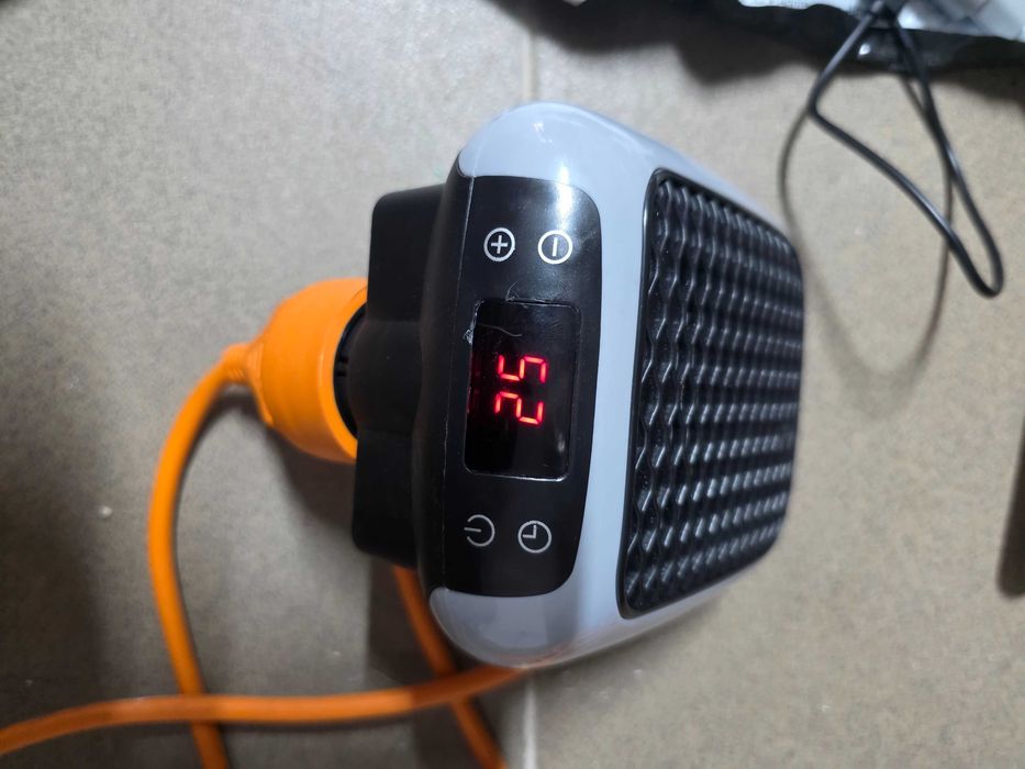 Aeroterma Luna Heater Experiențe Luna Energy-Saving Fan Calefactor de 1800 W cu termostat