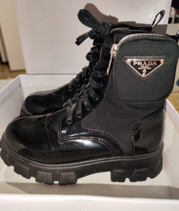 Ghetute Prada Monolith Nylon - 39 - Noi