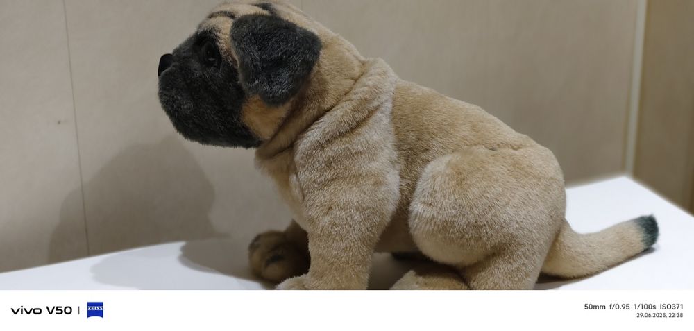 Мягкая игрушка щенок шарпей.