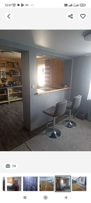 2 комнатный дом. Рабочий Поселок