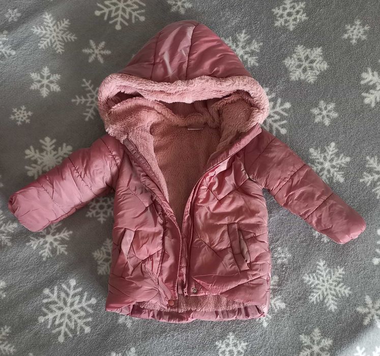 Детски зимни якета, размер 92, 2 броя за 15 лв