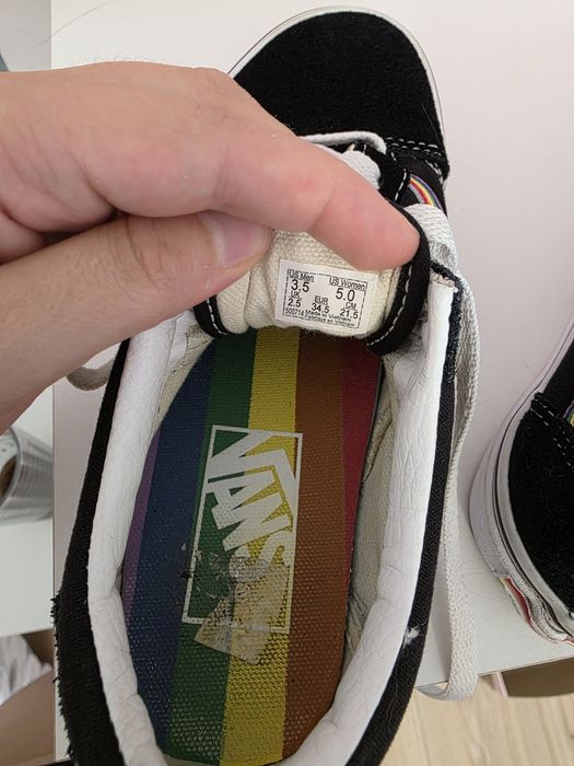 Vans pride black mărimea 34.5 in stare foarte foarte buna