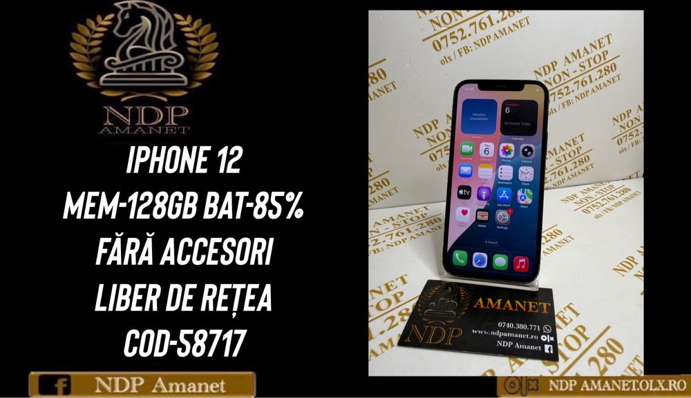 NDP Amanet Braila Iphone 12 (58717)