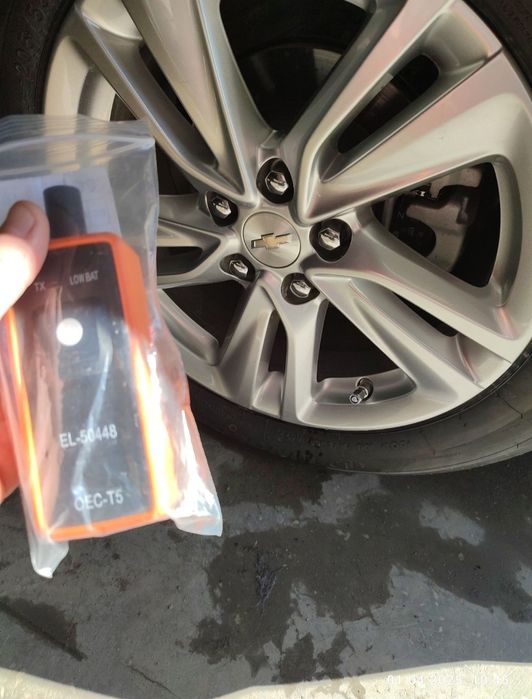 Привязка датчиков давления шин