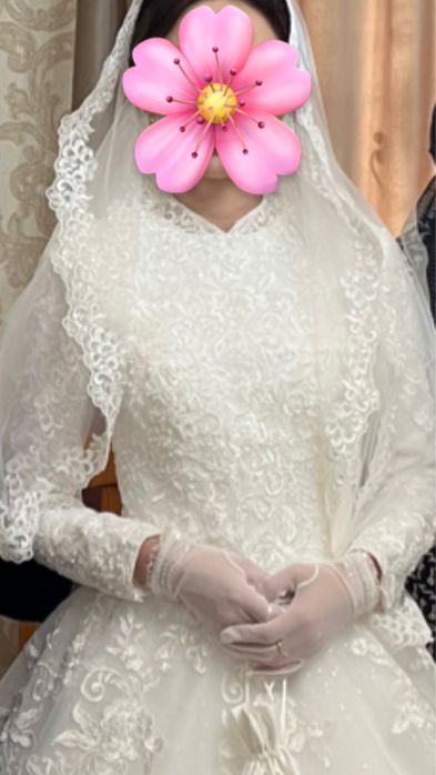 Продаю свадебное  платье!