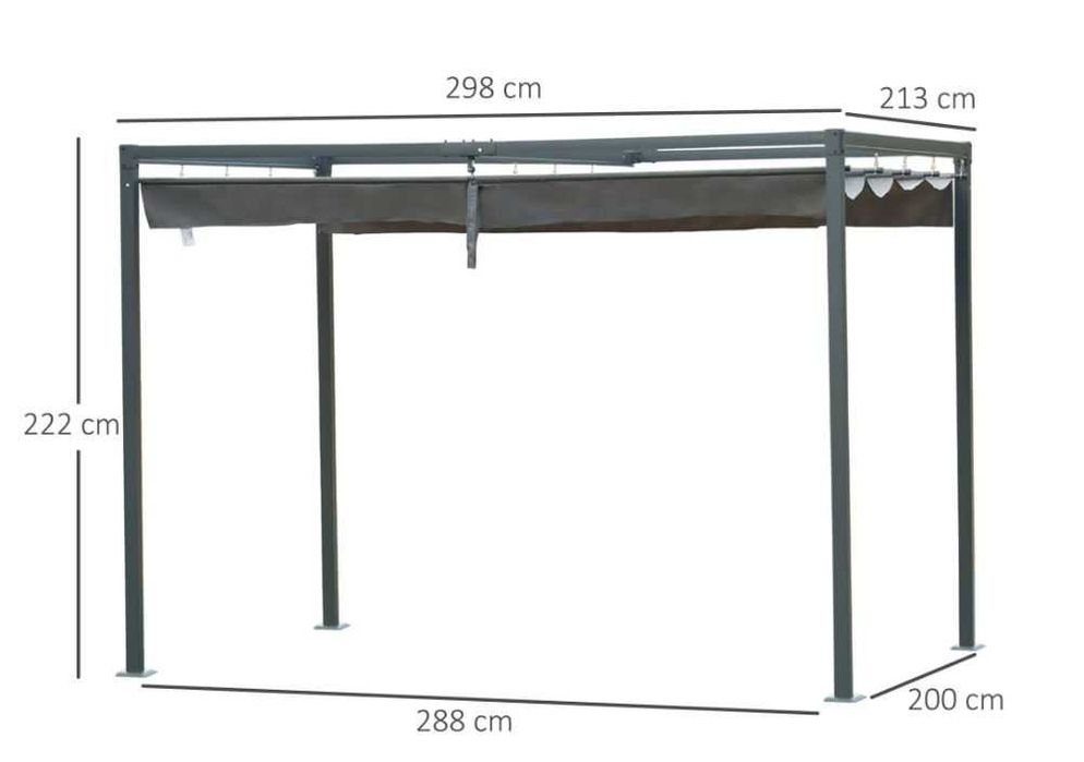 pergola de gradina