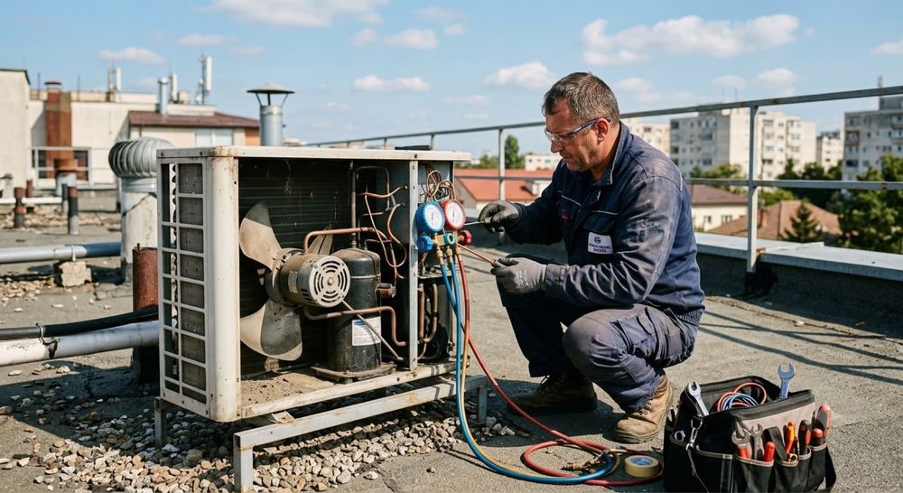 Reparatii frigidere si vitrine frigorifice