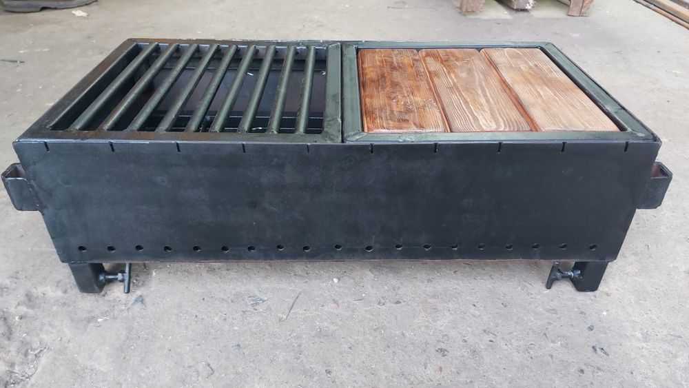 Мангал с барбёкю