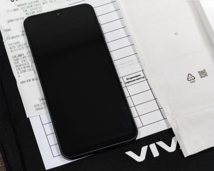 ЧИСТО НОВ  128GB Samsung A16 Гаранция от Vivacom до 2028год. Black