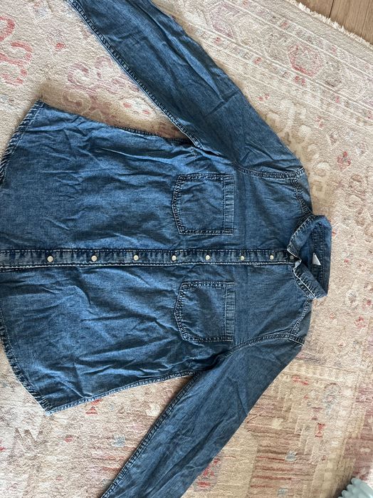 Рубашка джинсовая