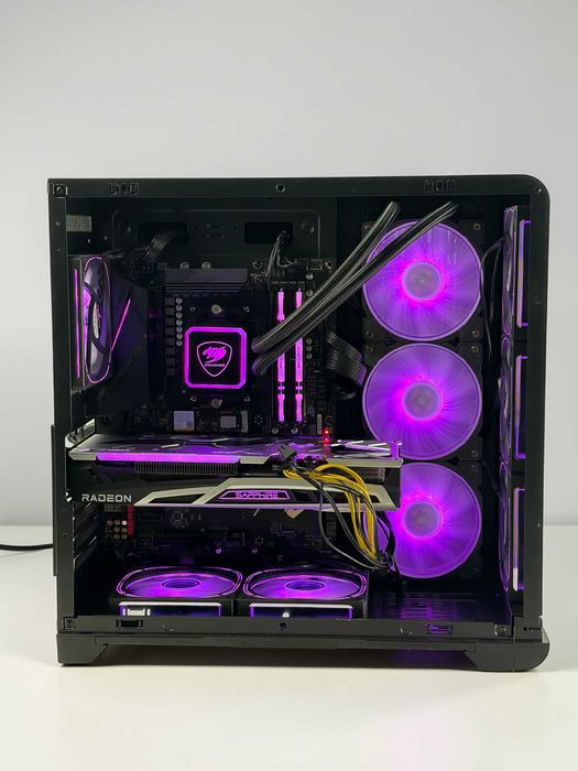 Геймърски Компютър Ryzen 9 5900X + RX 6700 XT Sapphire Nitro | 32GB | 1TB NVMe | AIO | Мишка + Клавиатура