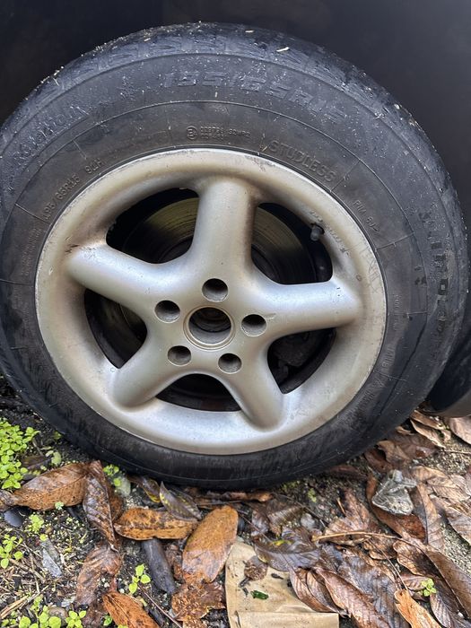 Джанти 15 5х112 с две зимни гуми