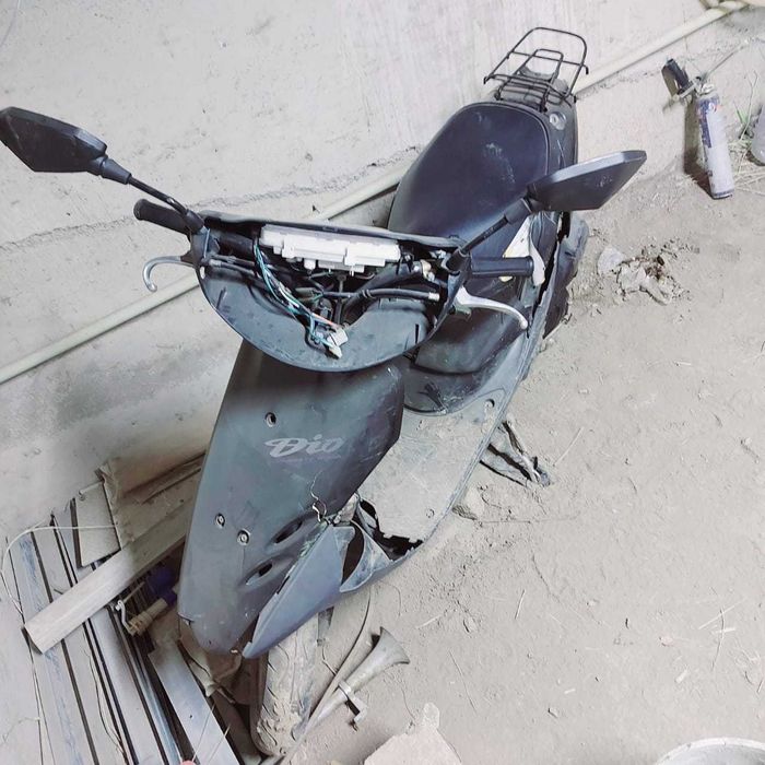 Мопет журып тур пласмастары сынган