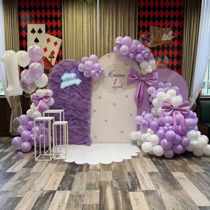 ОФОРМЛЕНИЕ ФОТОЗОН шарами на мероприятия, выписки, дни рождения.