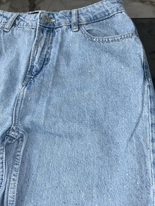 Blugi cu pietricele-STRADIVARIUS