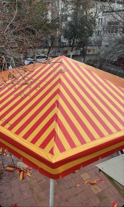Банер Баннер Baner Banner Тент Tent Сотамиз + Установка киламиз