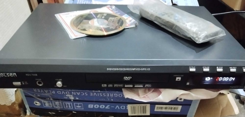 ДВД проигрыватель, колонки Panasonic