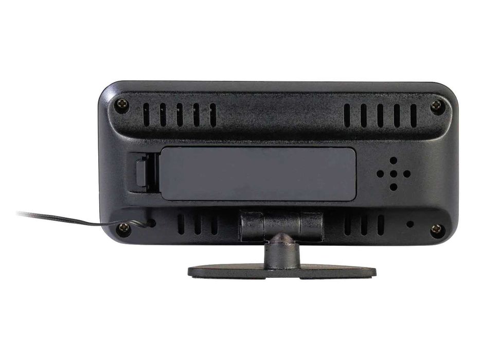 Termometru auto digital, interior / exterior, de bord cu ceas, sigilat