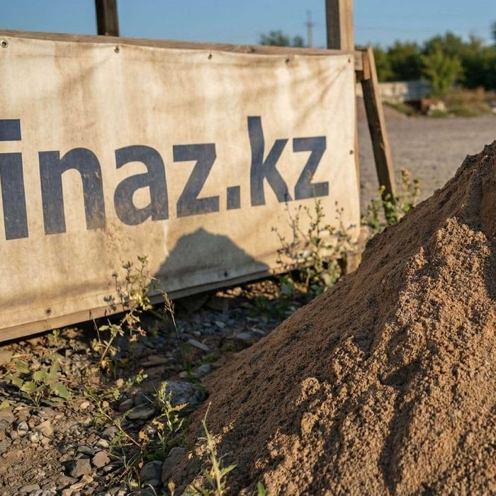 Песок в Астане с доставкой строительный крупный мелкий речной от 250₸