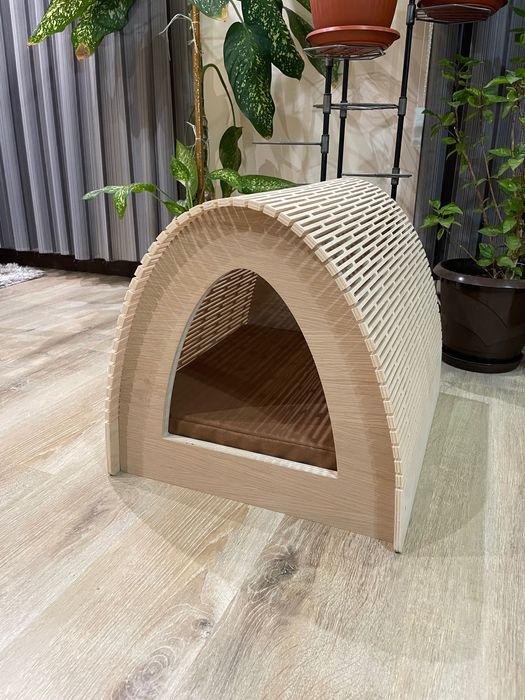 Къщичка за домашна котка или дребно кученце