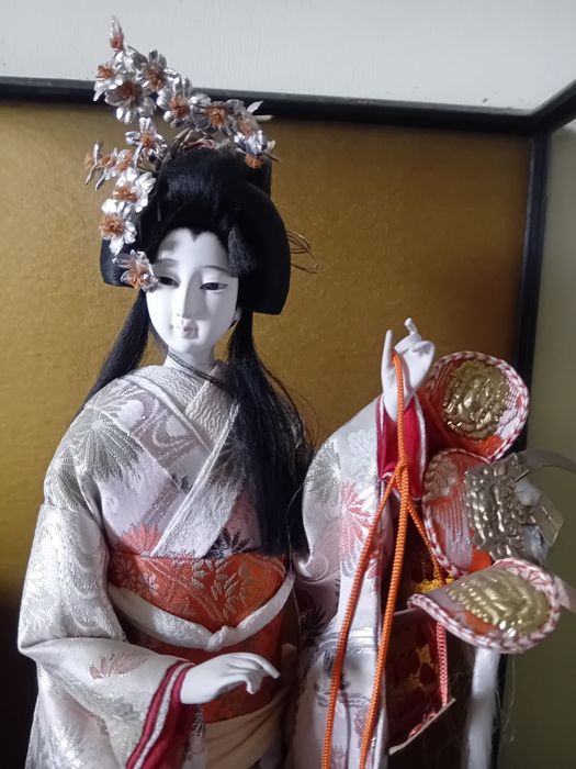 Păpușă GHEISĂ NINGYŌ ORIGINALA Kyoto Anii '70 - '80