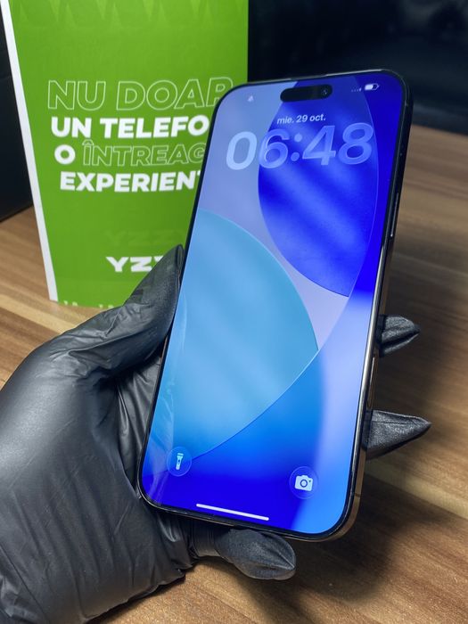 iPhone 16 Pro Max / 256 GB / Sănătate baterie 100% / Foarte bun