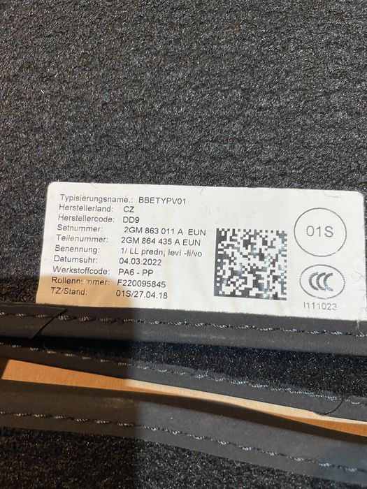 Set covorase vw t-cross