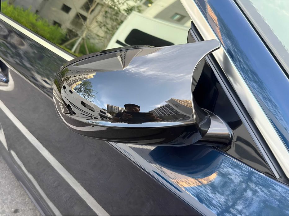 Гаранция! Черни Batman Капаци за Огледала за BMW E81 E87 E90 E91 E92