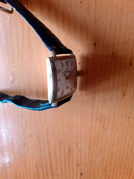 Военен Позлатен ARETTA Lorsa Ultra-thin Art Deco SWISS-Швейцарски