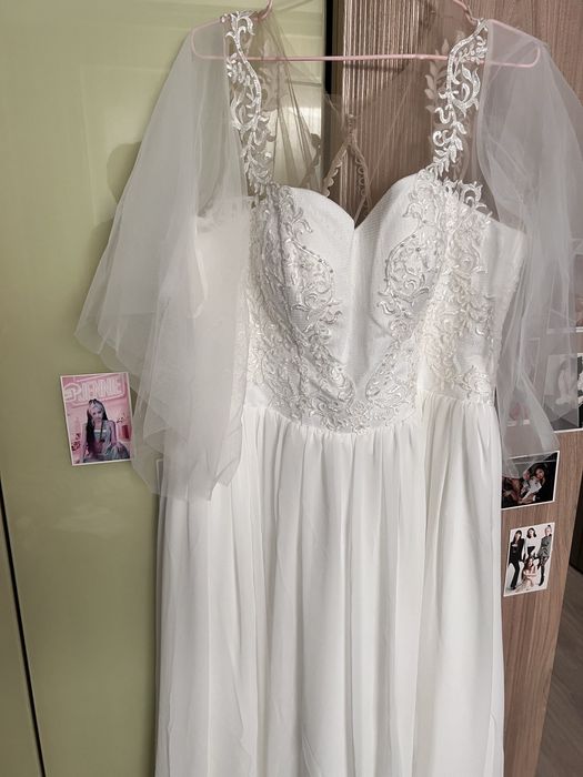 Свадебное платье 52-54 р- ра