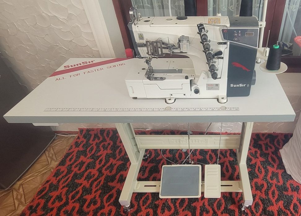 Rasposhivalka. Tikuv mashina