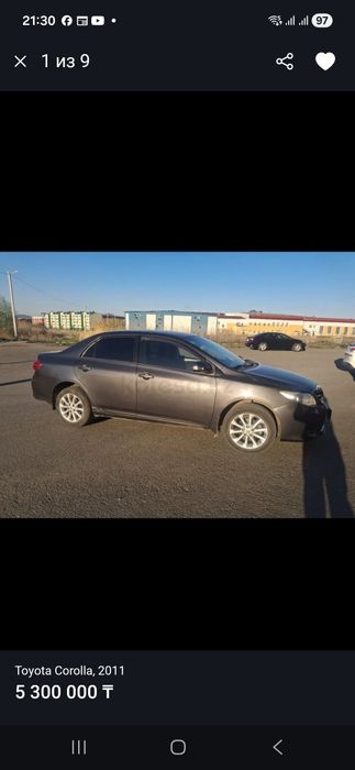 Toyota Corolla, 2011
