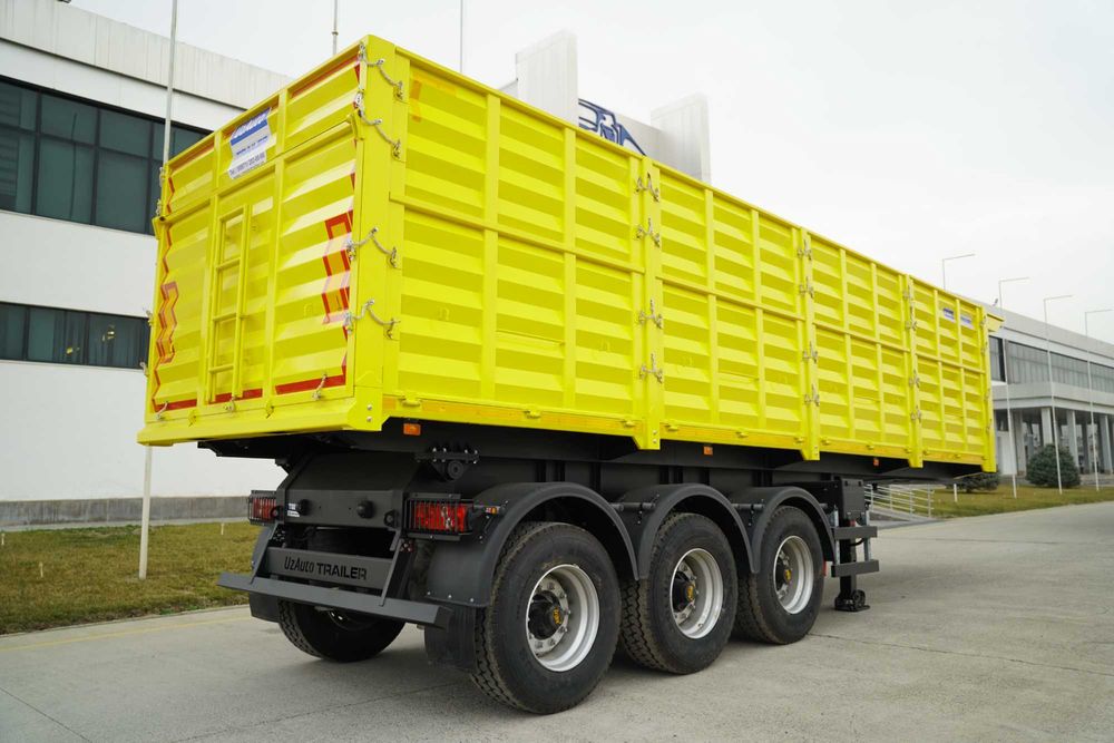 Полуприцеп-самосвал
зерновоз, объём 35 куб.м Оси “TRAX”