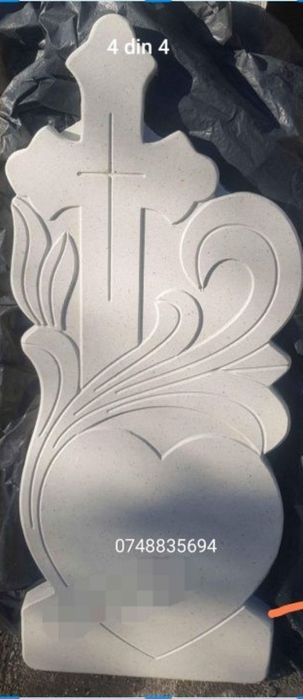 Monumente cruci din praf de marmură