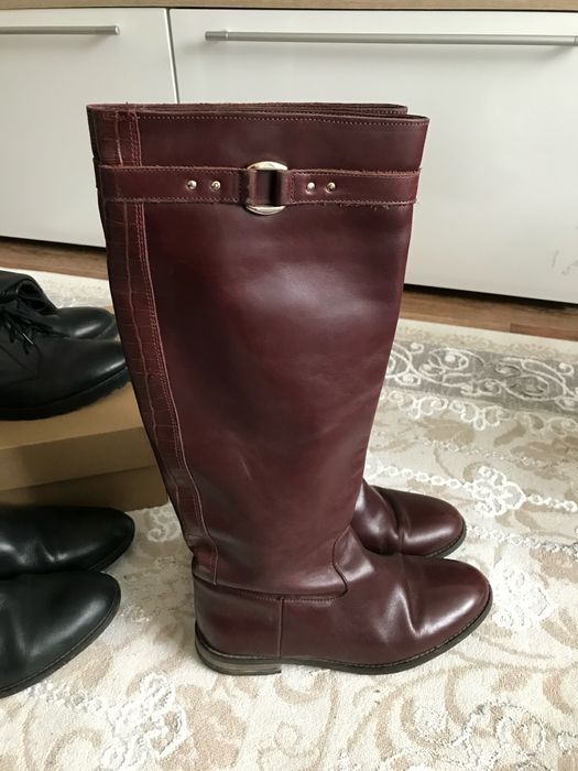 Сапоги из натуральной кожи