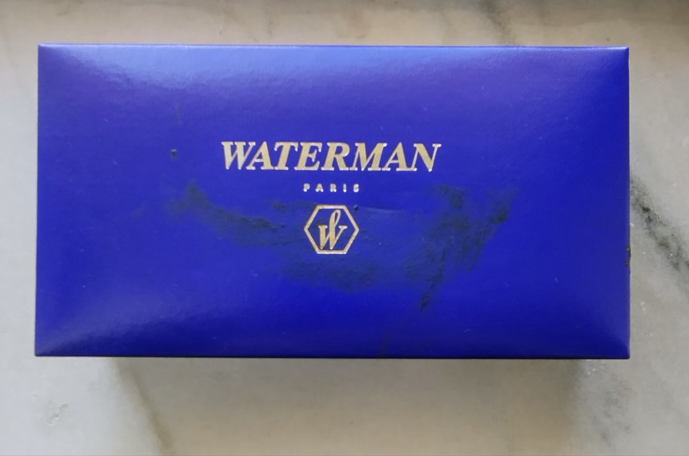 Stilou Waterman original cu penita din aur de 18K