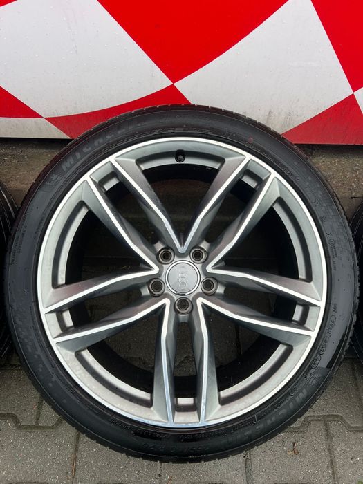 Jante originale din Titan Audi A5 A6,A7,A8-Anvelope  vara Michelin 255/40/20 ca noi!